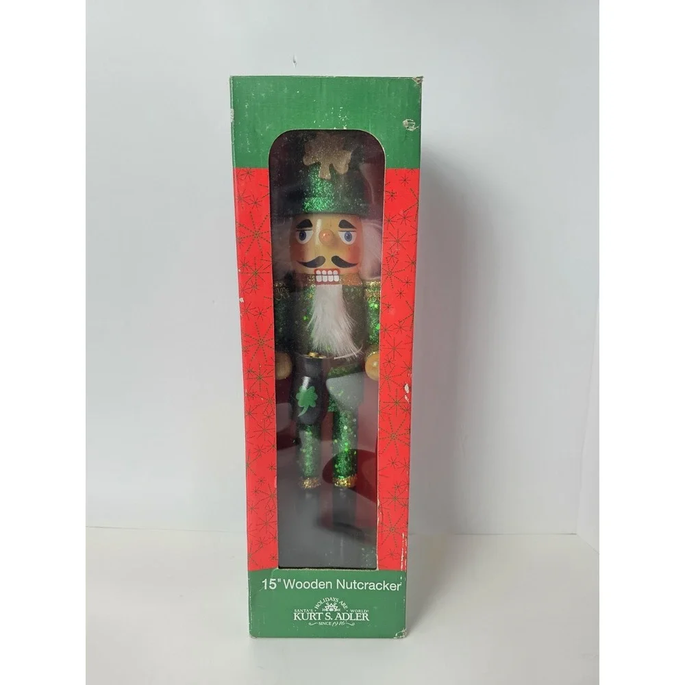 Kurt S Adler Christmas Holiday Nutcracker St Patricks Day Irish 15